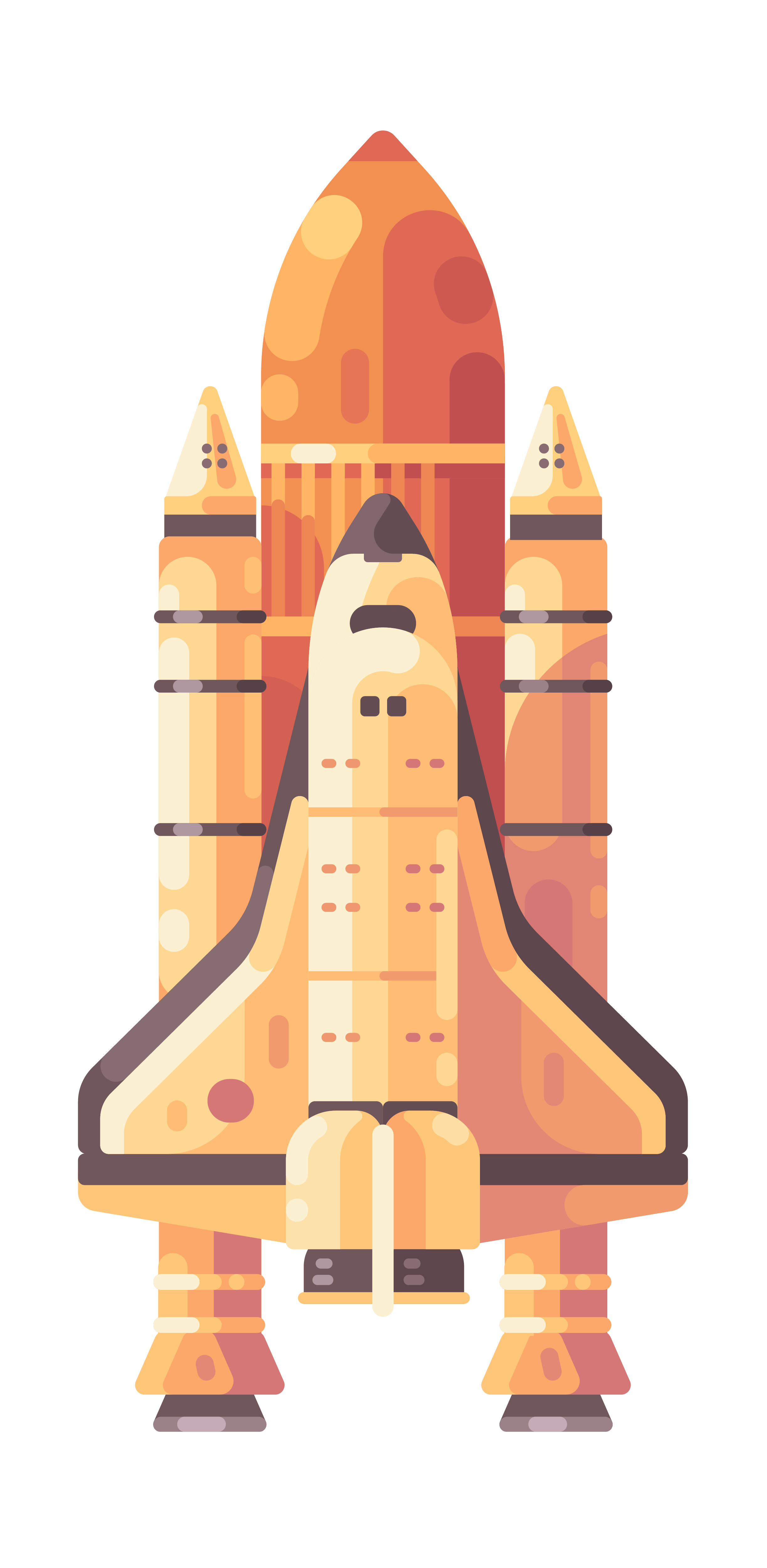 Space objects_rocket